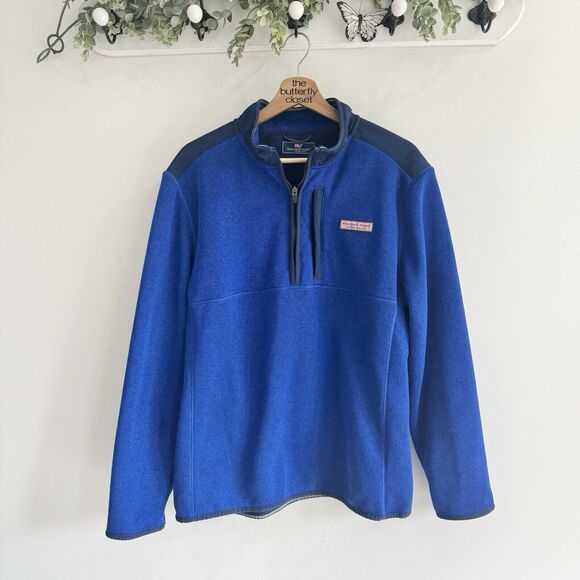 Vineyard Vines Other - Vineyard Vines Men's Mountain Sweater Fleece Quarter-Zip Large